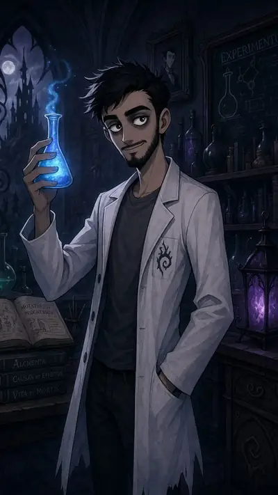 Dark Cartoon theme